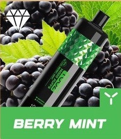正品柚子水烟YOOZ SHISHA 14000口 DTL水晶炫彩钻石切割工艺大烟雾肺吸模式油量电量显示一次性电子烟-多口味可选 图片 2