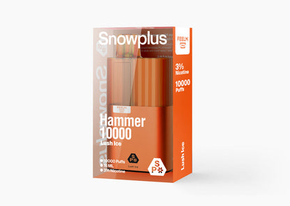 雪加大板砖Snowplus Hammer 10000口 一次性16m 青柠 图片7 - RELX.HK