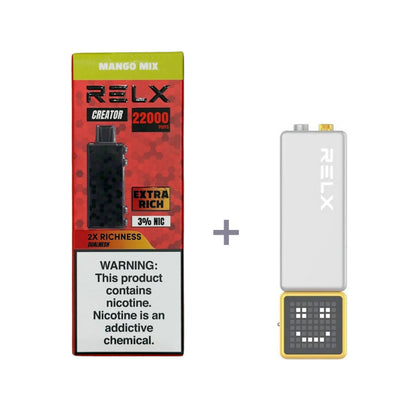 悦刻积木乐高RELX Creator 22000口烟弹/套装- (一 套装1(配正品一代杆) 芬达草莓 图片99 - RELX.HK