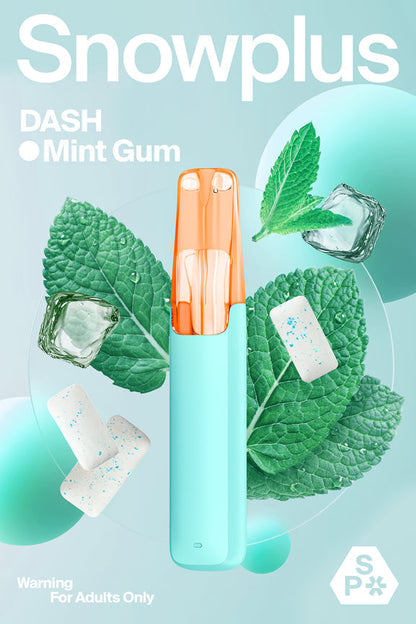 正品Snowplus Dash雪加鸭嘴兽4000口经典一次性电子烟海外版 图片 6