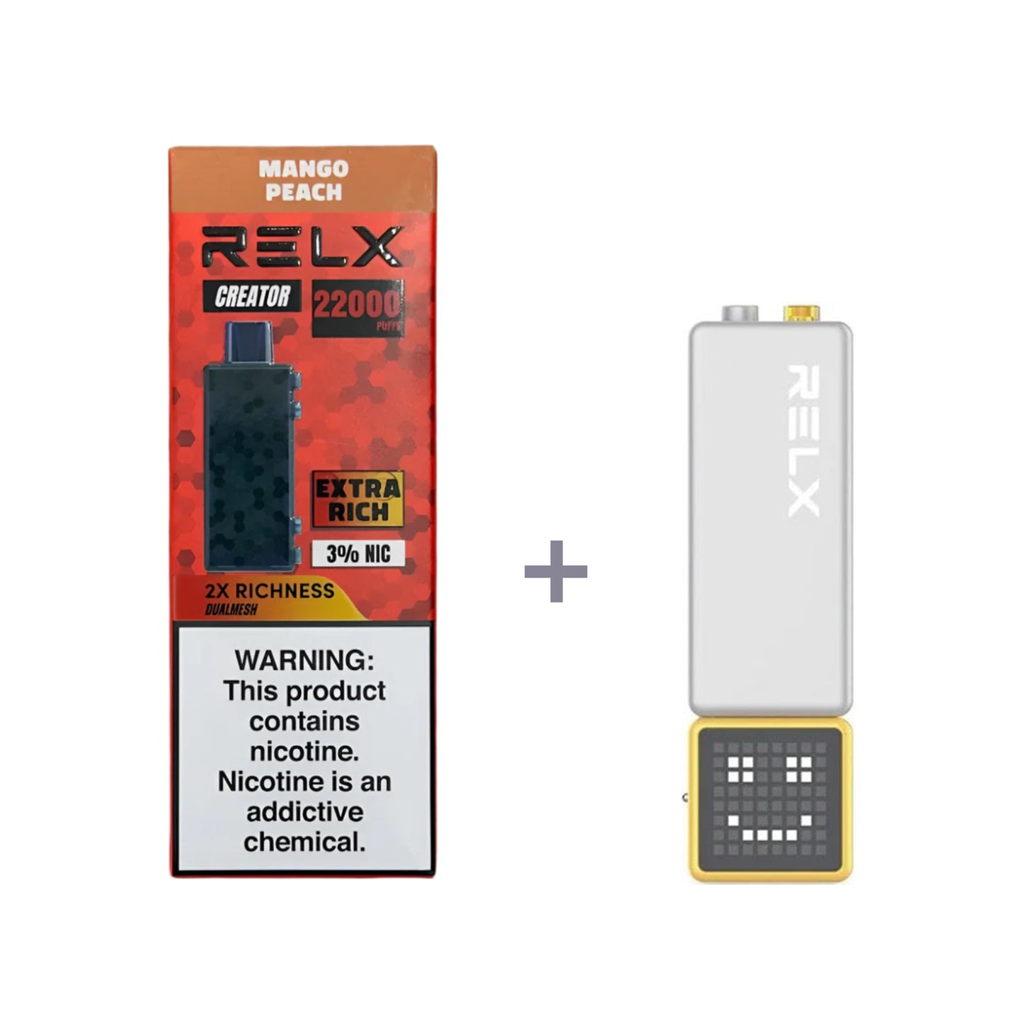 悦刻积木乐高RELX Creator 22000口烟弹/套装- (一 套装2(配正品二代杆) 白桃乌龙 图片114 - RELX.HK