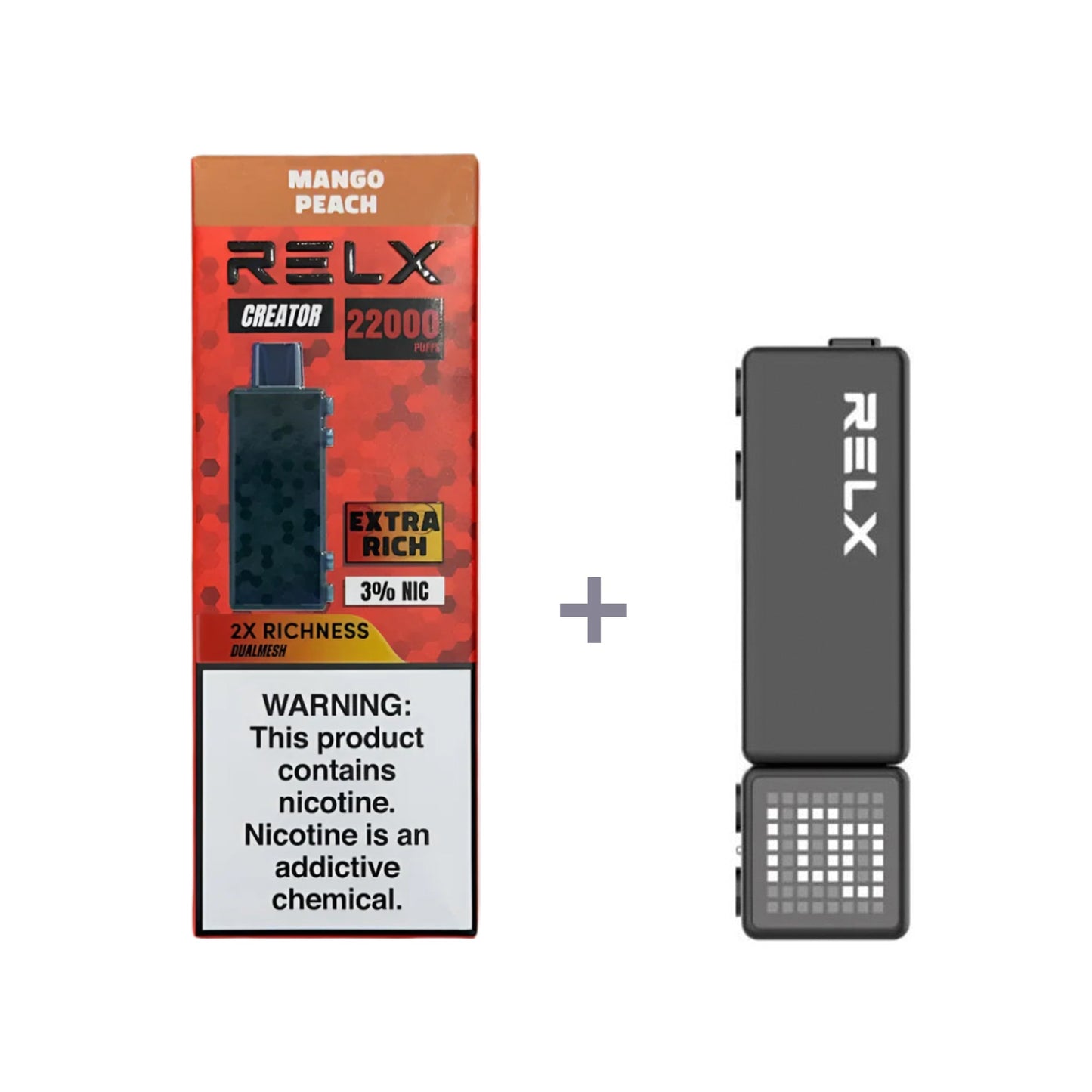 悦刻积木乐高RELX Creator 22000口烟弹/套装- (一 套装1(配正品一代杆) 白桃乌龙 图片59 - RELX.HK