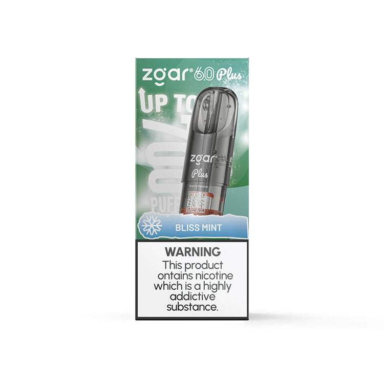 12盒正品冰熊Zgar 6.0 PLUS超大容量3.5ML 烟弹优惠套装(悦刻4/5/6/7代杆通用) 四种口味任选 图片 5