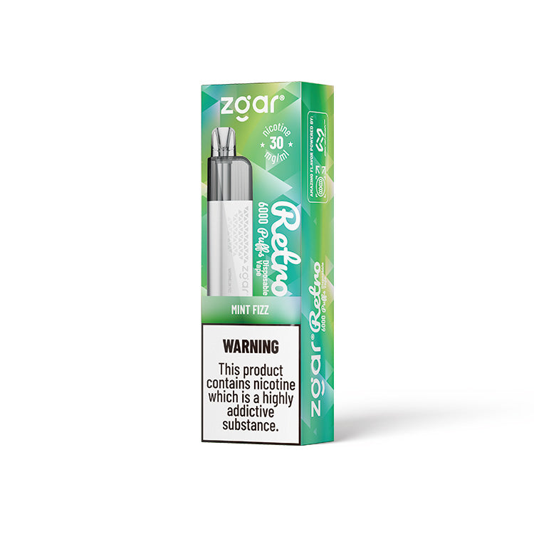 正品冰熊传奇系列Zgar Retro可视化油仓底部灯光经典一次性电子烟-多口味可选 图片 6