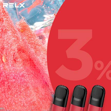 悦刻Relx 4/5代烟弹(三颗装) 西瓜 （四五六代杆子可通用） 图片1 - RELX.HK
