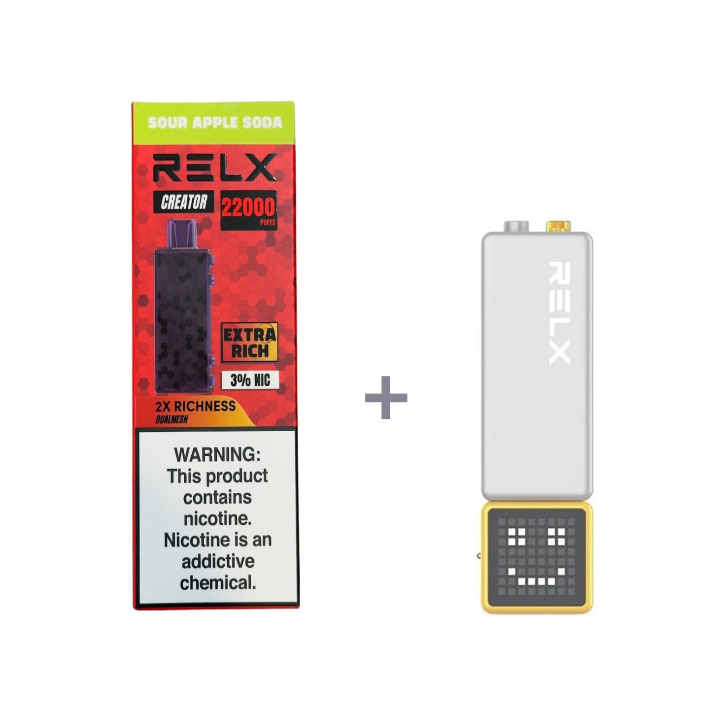 悦刻积木乐高RELX Creator 22000口烟弹/套装- (一 套装1(配正品一代杆) 菠萝莓果 图片101 - RELX.HK