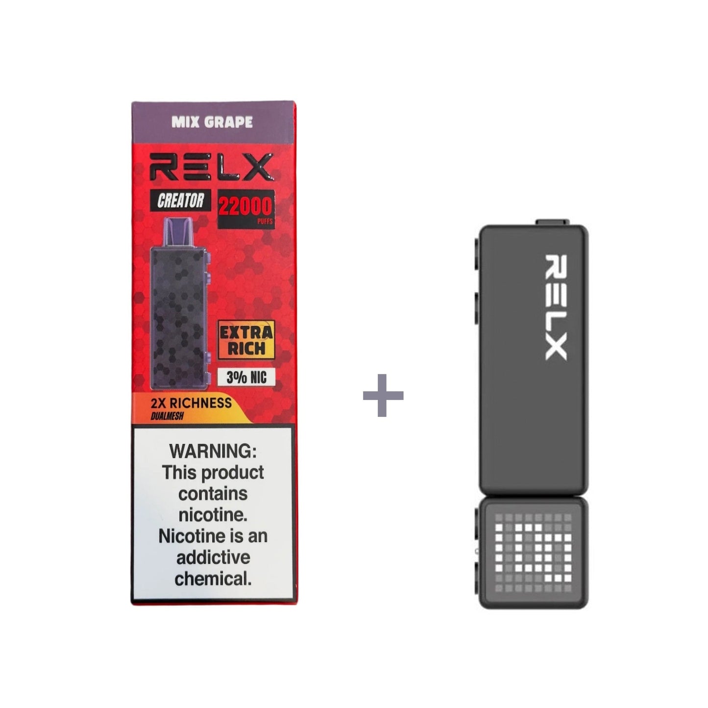 悦刻积木乐高RELX Creator 22000口烟弹/套装- (一 仅烟弹 草莓葡萄 图片45 - RELX.HK