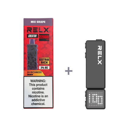 悦刻积木乐高RELX Creator 22000口烟弹/套装- (一 仅烟弹 草莓葡萄 图片45 - RELX.HK