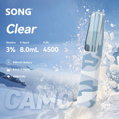 崧鸭嘴兽 Song Camo Series A36迷彩杆身一次性电子 图片23 - RELX.HK