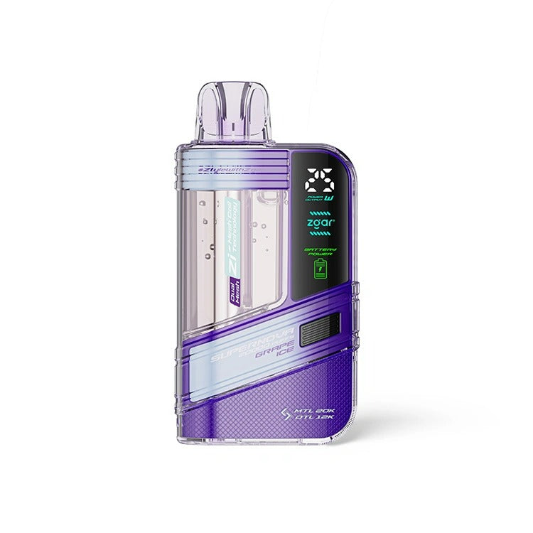 冰熊Zgar Supernova 20000口一次性电子烟-可视化烟 图片21 - RELX.HK