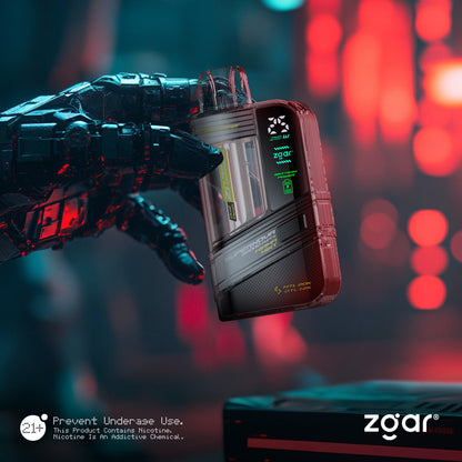 正品冰熊Zgar Supernova 20000口一次性电子烟-可视化烟仓/LED显示屏/可调节火力烟阻 图片 5