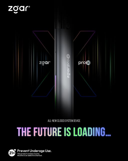 正品冰熊升级版ZGAR PRO X 双侧炫彩流光灯效可换弹烟杆-四色可选（支持4/5/6/7代及所有冰熊烟弹） 图片 5