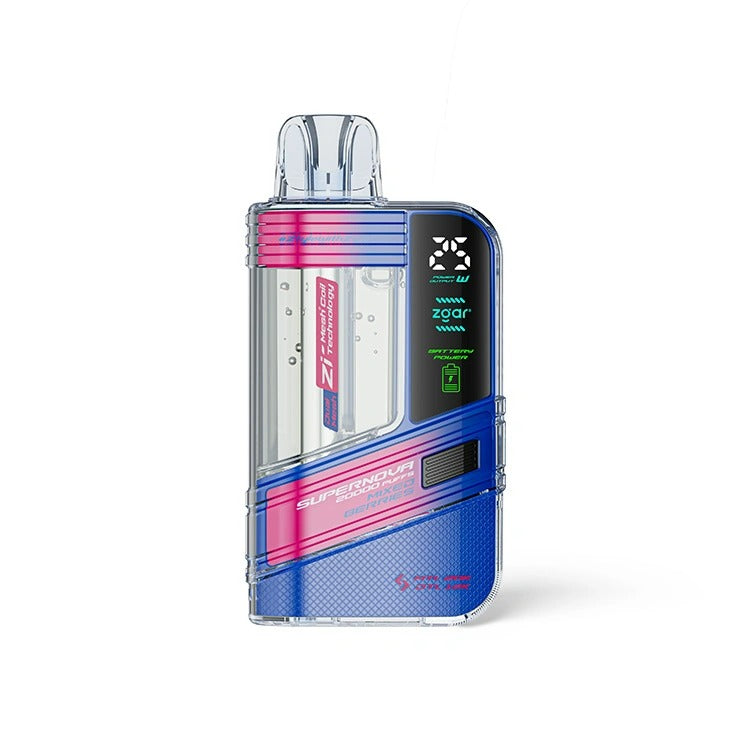 冰熊Zgar Supernova 20000口一次性电子烟-可视化烟 青提 图片13 - RELX.HK