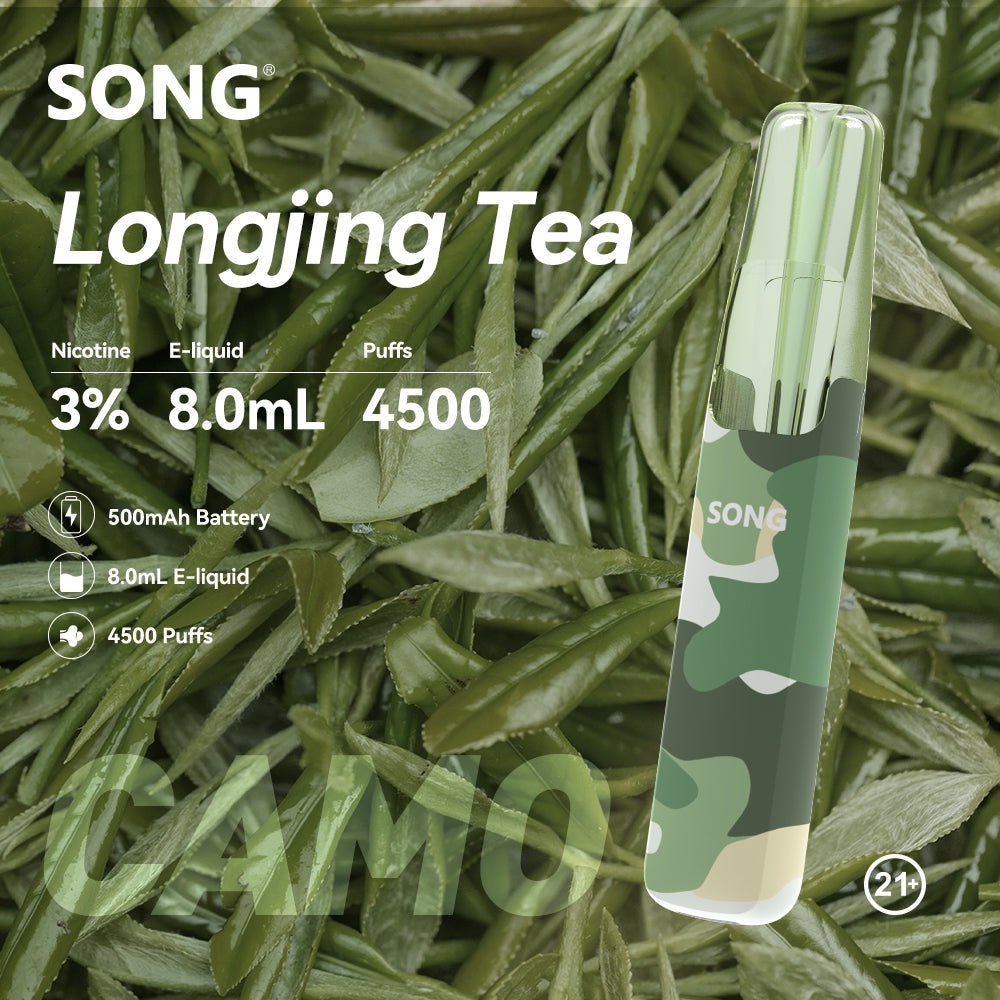 崧鸭嘴兽 Song Camo Series A36迷彩杆身一次性电子 图片25 - RELX.HK