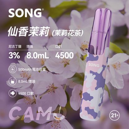 崧鸭嘴兽 Song Camo Series A36迷彩杆身一次性电子 图片26 - RELX.HK