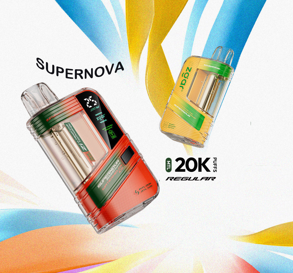 正品冰熊Zgar Supernova 20000口一次性电子烟-可视化烟仓/LED显示屏/可调节火力烟阻 图片 3