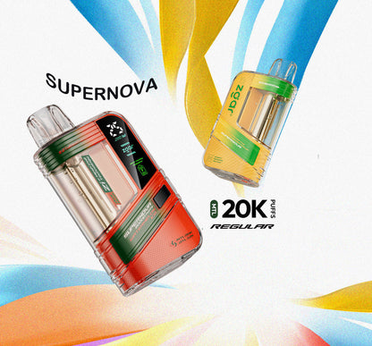 正品冰熊Zgar Supernova 20000口一次性电子烟-可视化烟仓/LED显示屏/可调节火力烟阻 图片 3