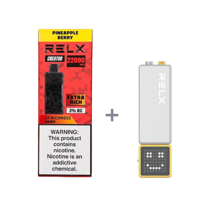 悦刻积木乐高RELX Creator 22000口烟弹/套装- (一 套装1(配正品一代杆) 黑加仑莓果 图片109 - RELX.HK