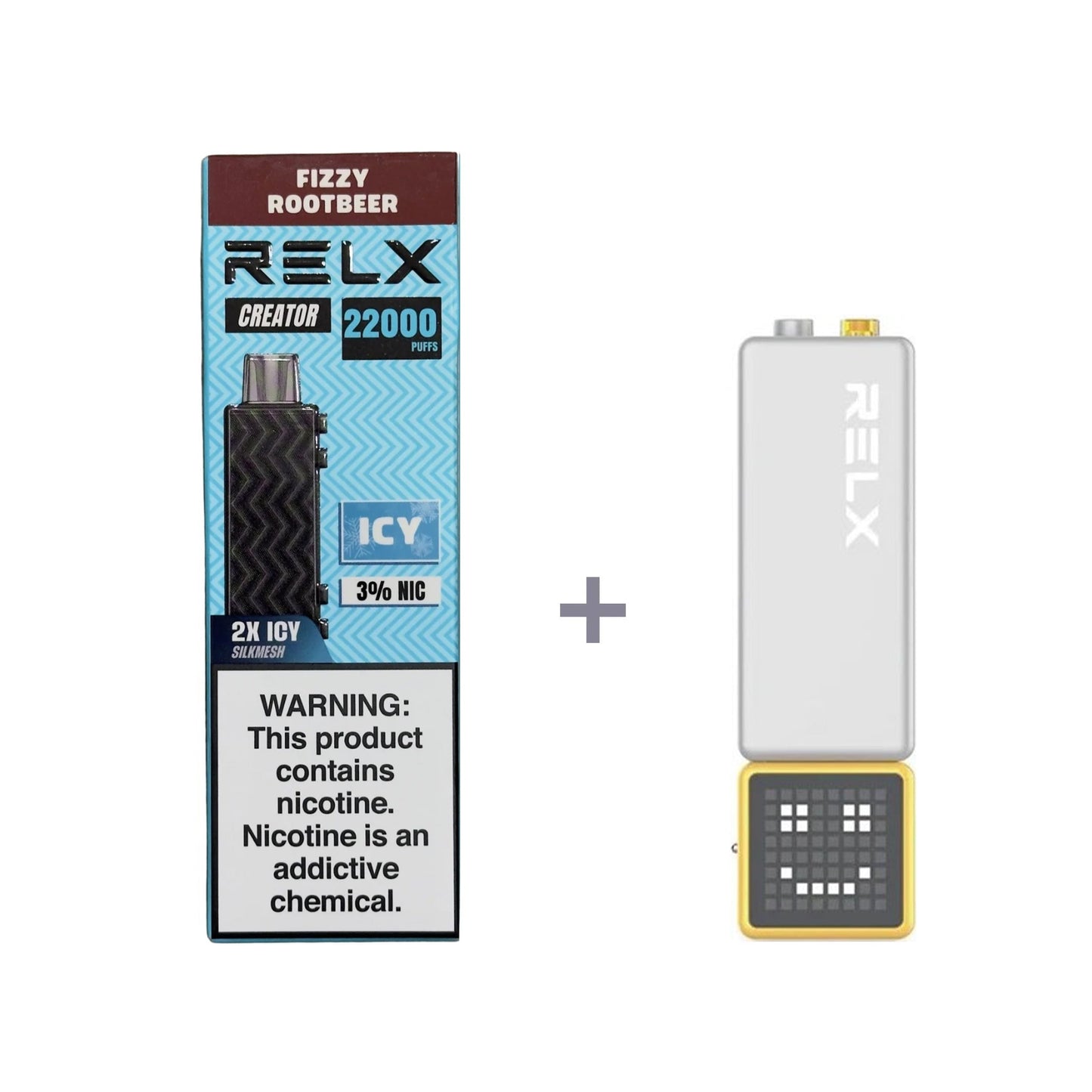 悦刻积木乐高RELX Creator 22000口烟弹/套装- (一 套装1(配正品一代杆) 蓝莓 图片83 - RELX.HK