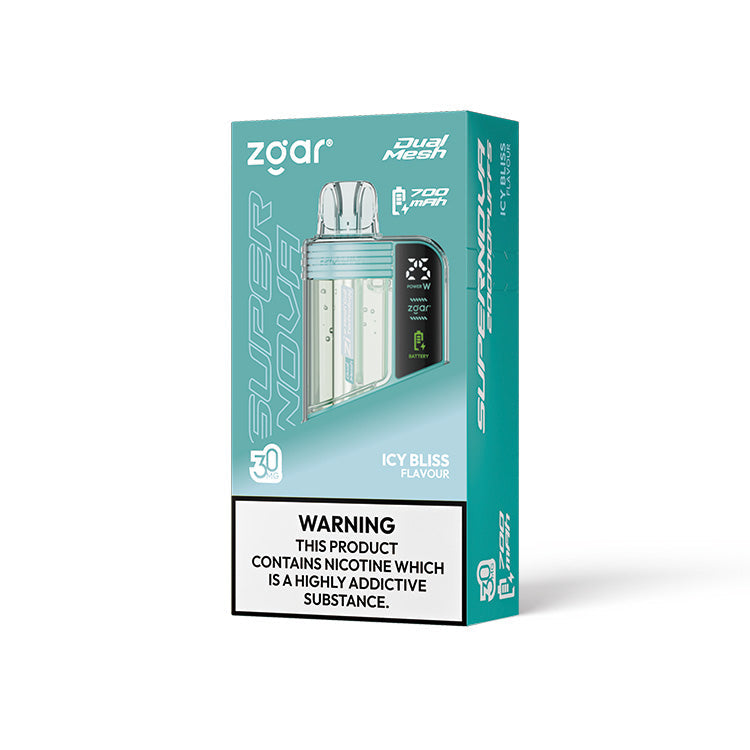 正品冰熊Zgar Supernova 20000口一次性电子烟-可视化烟仓/LED显示屏/可调节火力烟阻 图片 6