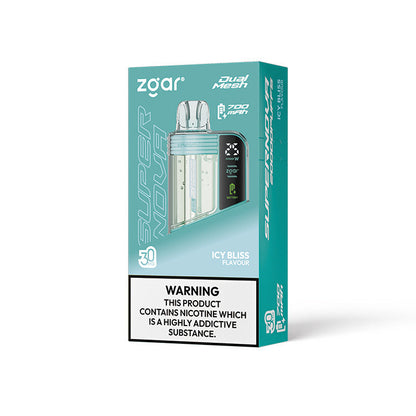 正品冰熊Zgar Supernova 20000口一次性电子烟-可视化烟仓/LED显示屏/可调节火力烟阻 图片 6