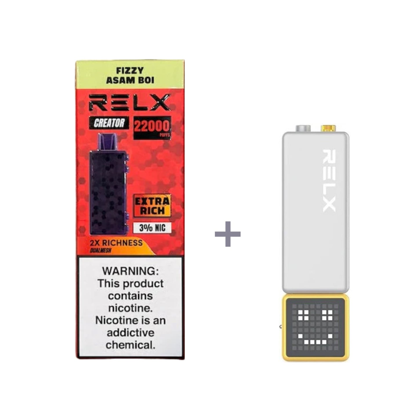 悦刻积木乐高RELX Creator 22000口烟弹/套装- (一 套装2(配正品二代杆) 海盐柠檬 图片112 - RELX.HK