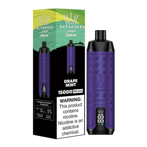 阿尔法赫皇冠系列PRO MAX AL FAKHER CROWN BA 葡萄薄荷 图片7 - RELX.HK