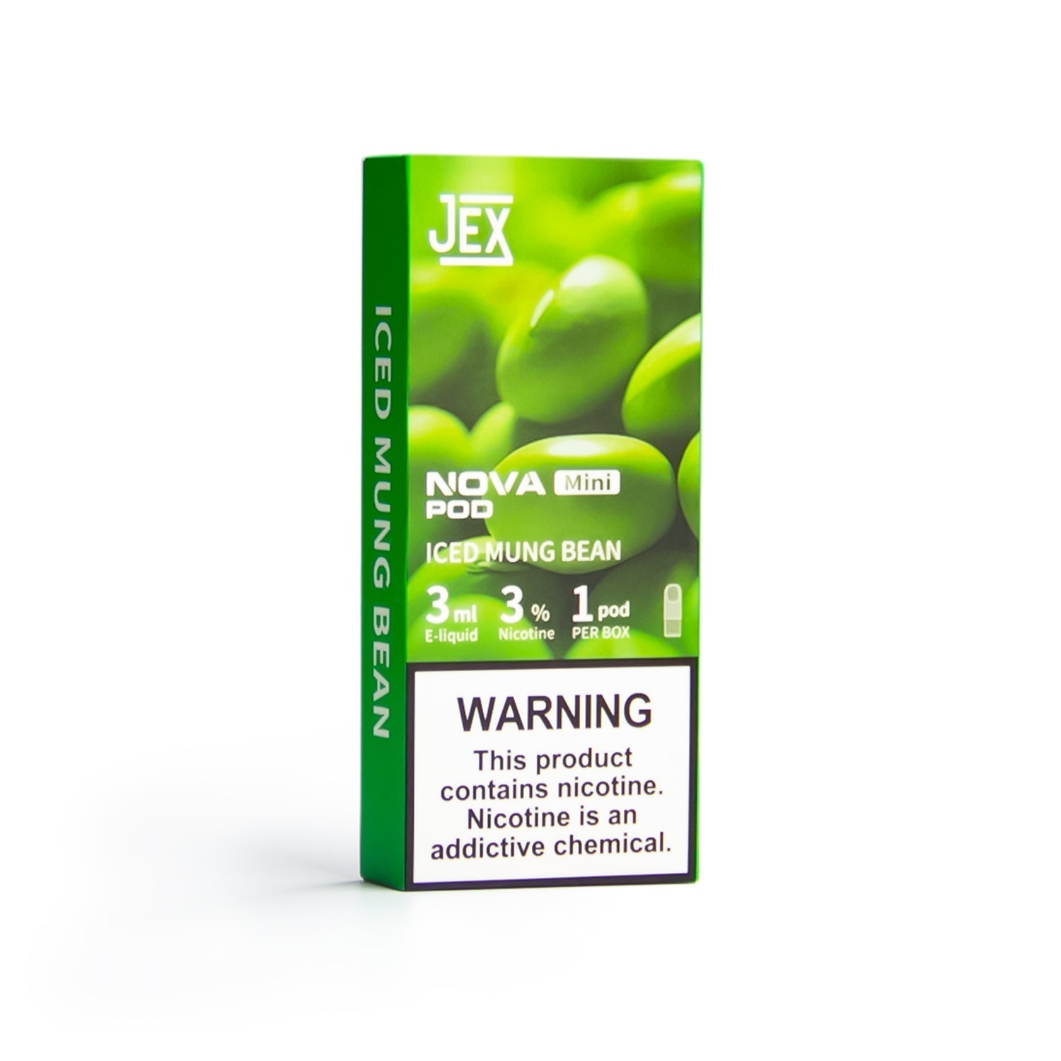 极星正品JEX NOVA Mini Pod 3ml单颗装烟弹-适配四五六七代烟杆/多口味可选-三颗起售 图片 3