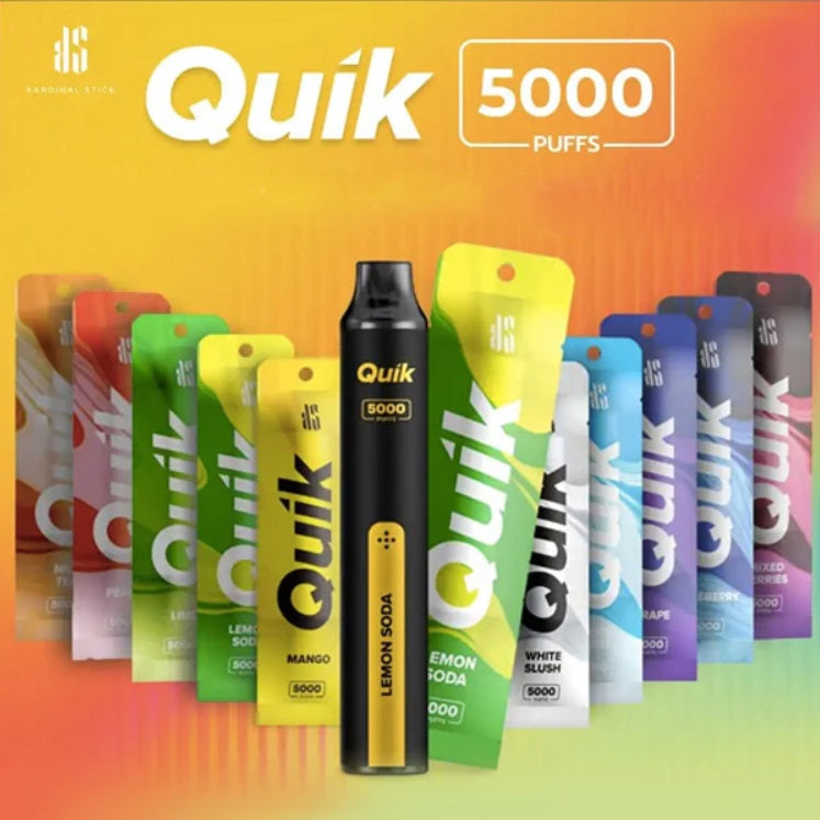 泰版 Quik 经典一次性电子烟小黑条5000口 西瓜 图片18 - RELX.HK
