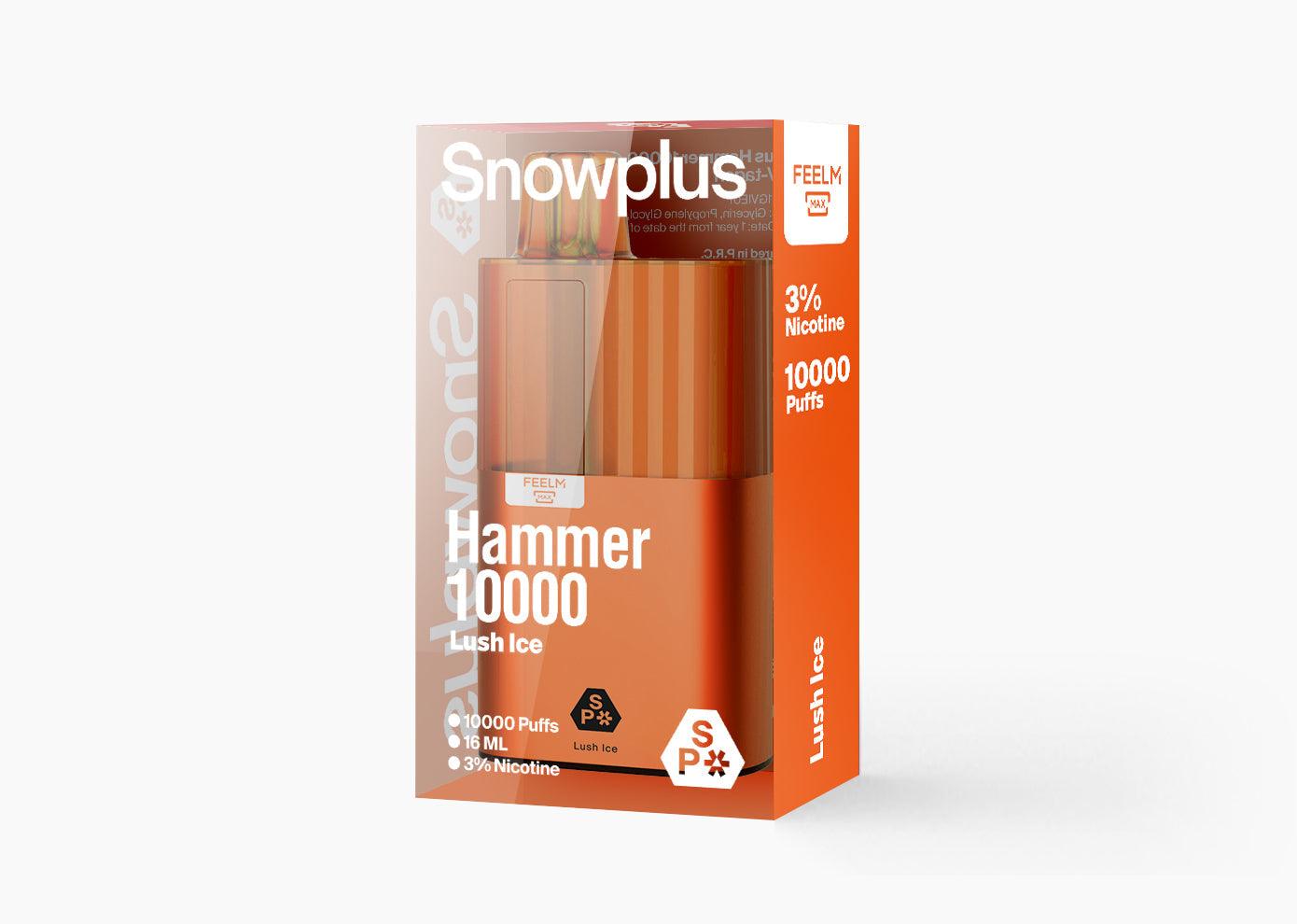 雪加大板砖Snowplus Hammer 10000口 正品海外版 一次性16ml大容量-多口味可选 图片 4