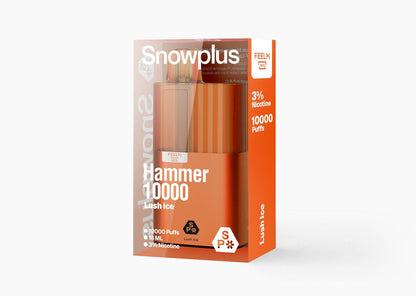 雪加大板砖Snowplus Hammer 10000口 正品海外版 一次性16ml大容量-多口味可选 图片 4