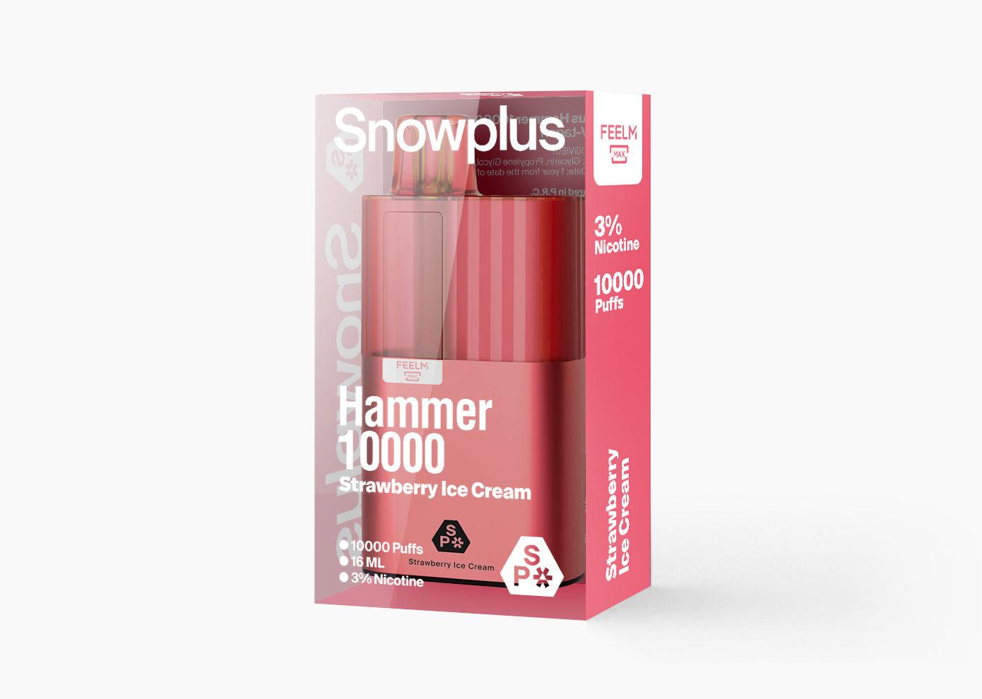 雪加大板砖Snowplus Hammer 10000口 一次性16m 水蜜桃 图片11 - RELX.HK