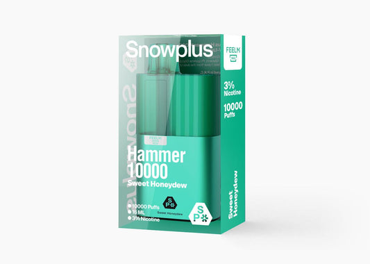 雪加大板砖Snowplus Hammer 10000口 正品海外版 一次性16ml大容量-多口味可选 图片 2