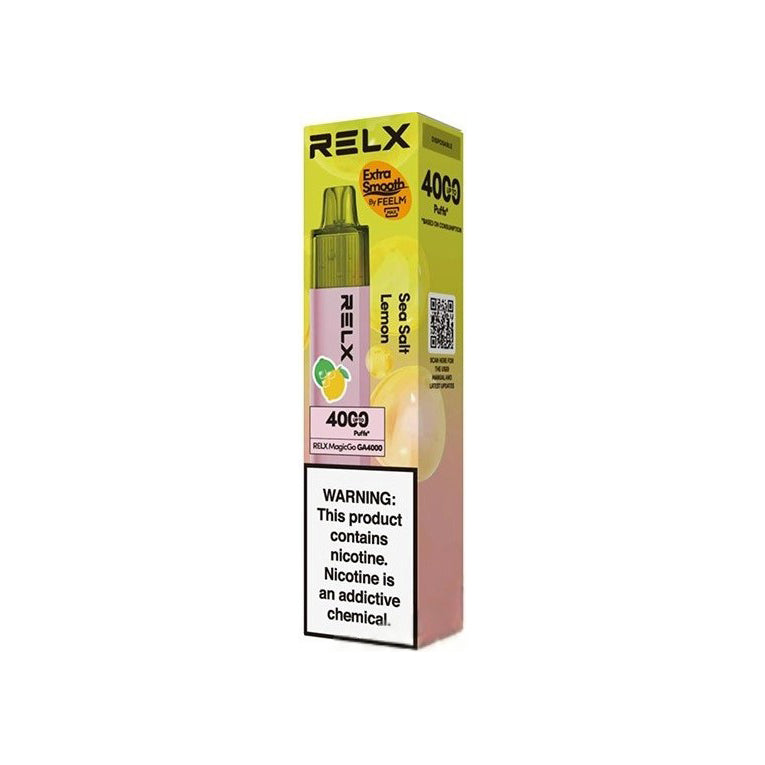 悦刻4000口 RELX MagicGo GA4000经典一次性电子 海盐柠檬 图片12 - RELX.HK