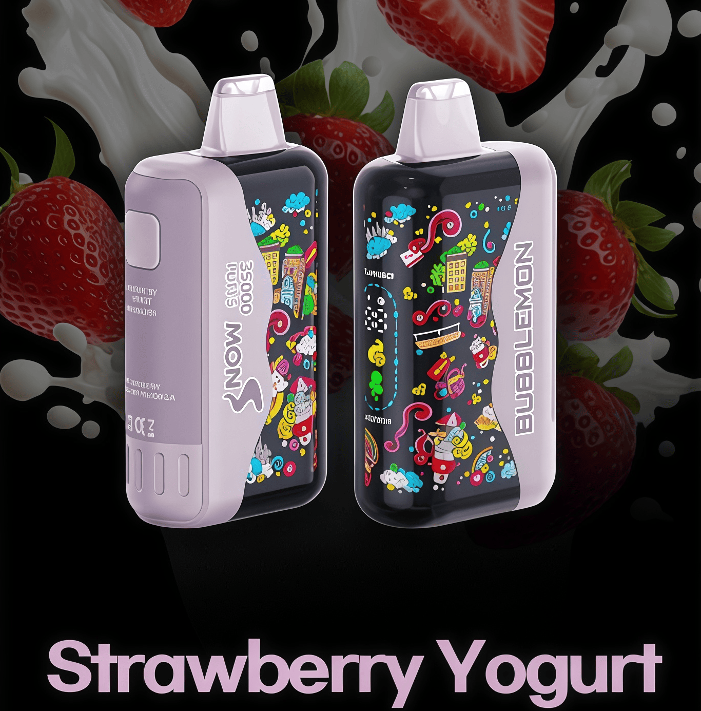 韩版BUBBLE MON GRAFFITI巴布梦泡泡兽满天星炫彩壁纸 冰冻苔原梅 图片8 - RELX.HK