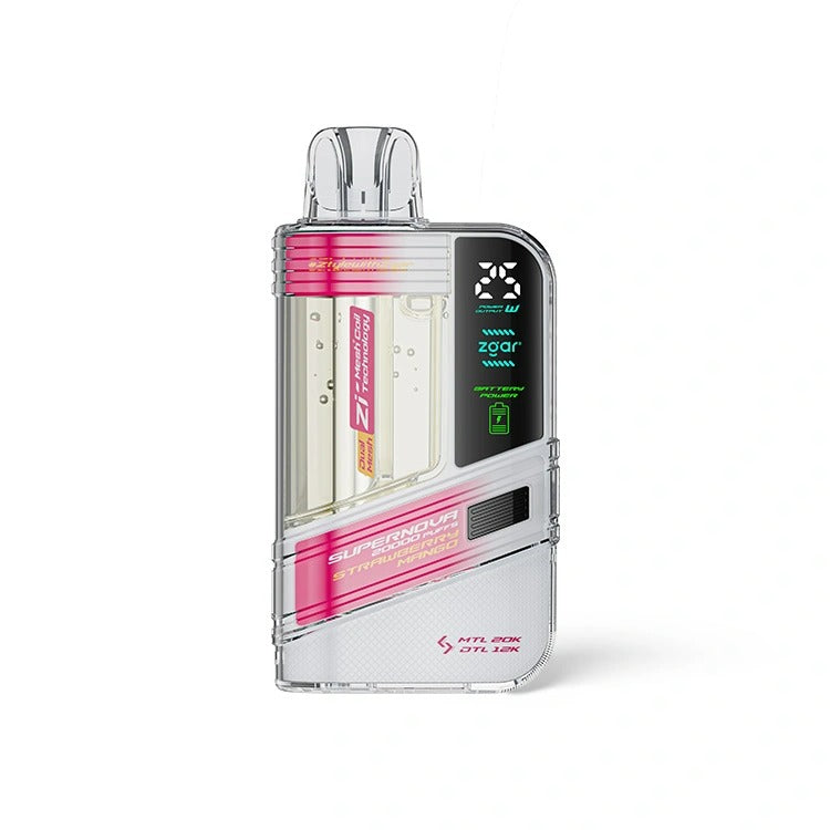 冰熊Zgar Supernova 20000口一次性电子烟-可视化烟 红葡萄冰 图片16 - RELX.HK