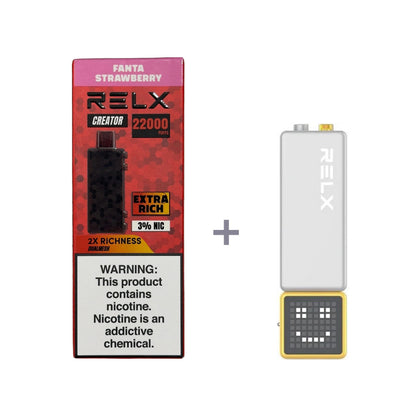 悦刻积木乐高RELX Creator 22000口烟弹/套装- (一 套装1(配正品一代杆) 芒果冰沙 图片107 - RELX.HK