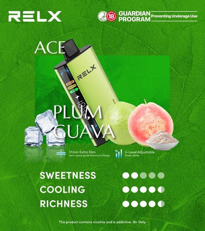 悦刻RELX ACE 30000口超大容量冰爽系列航空级铝材超薄设计 极凉青柠 图片16 - RELX.HK