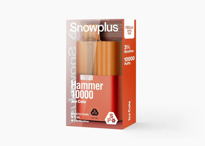 雪加大板砖Snowplus Hammer 10000口 一次性16m 蓝拉兹(蓝莓) 图片15 - RELX.HK