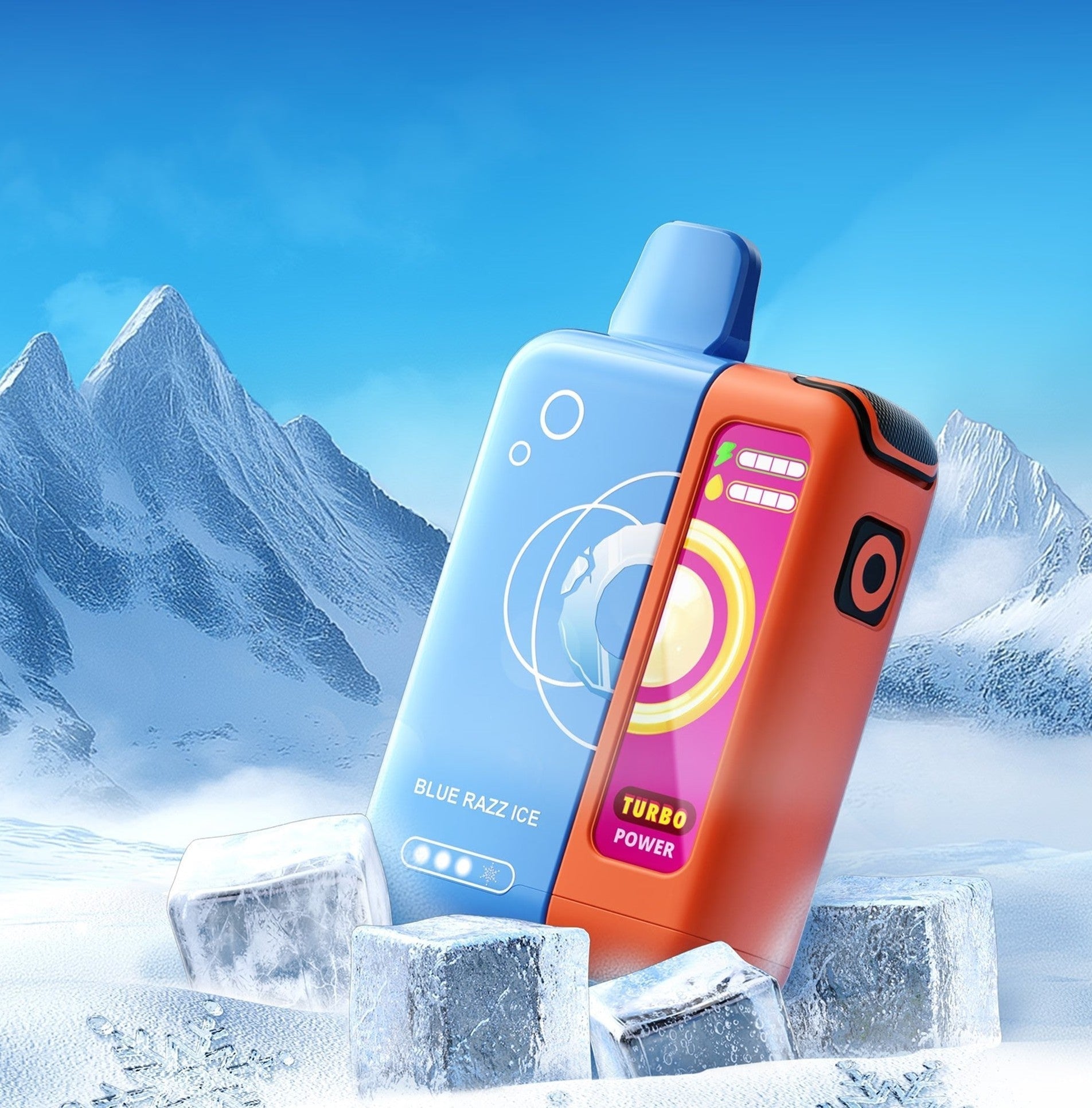 正品韩版ELFBAR JoinOne Icy Kit冰爽积木套装动画TFT液晶屏三挡可调冰度/功率经典时尚电子烟-多口味可选 图片 3