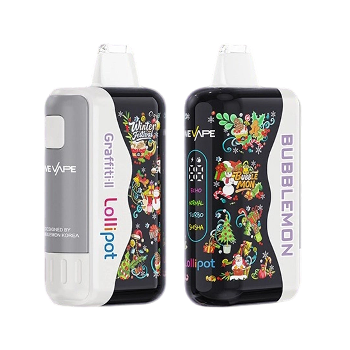 韩版巴布梦二代BUBBLE MON GRAFFITI-II 泡泡兽满 绿色 热带冰爽水 图片68 - RELX.HK